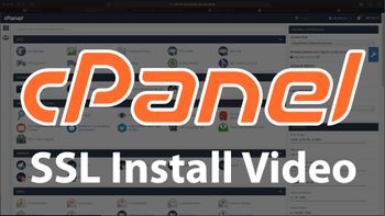 GeoTrust True BusinessID Flexi Multi-Domain cPanel install video screenshot